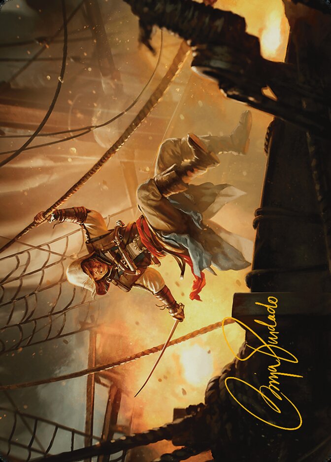 Edward Kenway (005s) Gold-Stamped - Art Series: Assassin's Creed
