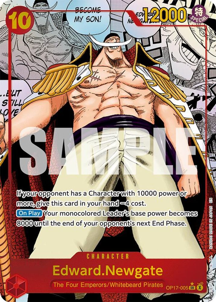 Edward.Newgate (Manga) (OP17-005) Foil
