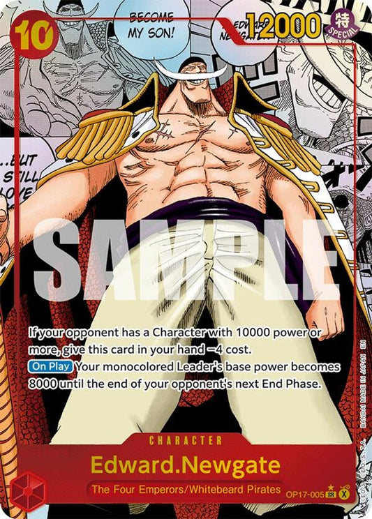 Edward.Newgate (Manga) (OP17-005) Foil