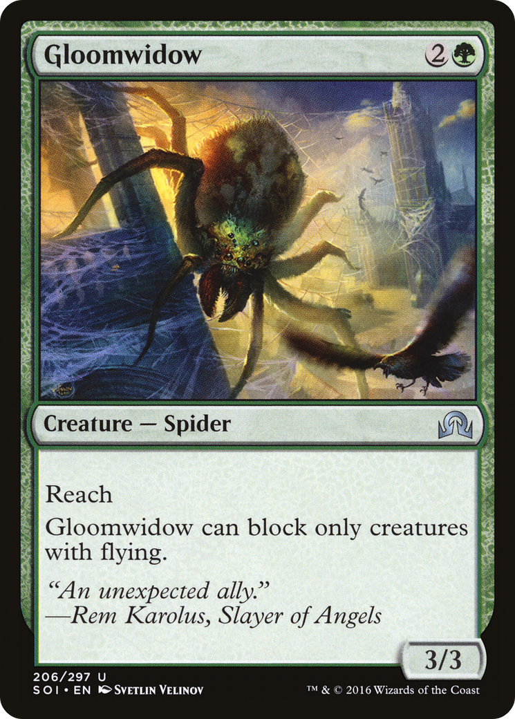 Gloomwidow (206) - Shadows over Innistrad
