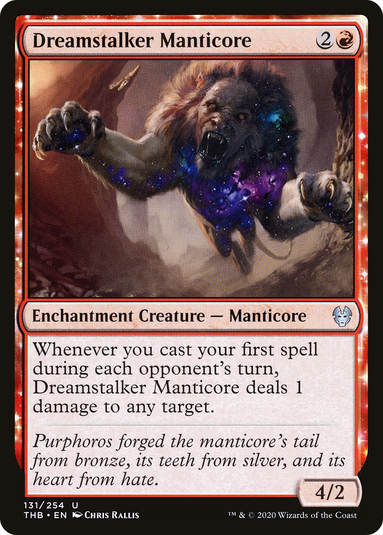 Dreamstalker Manticore (131) Foil - Theros Beyond Death