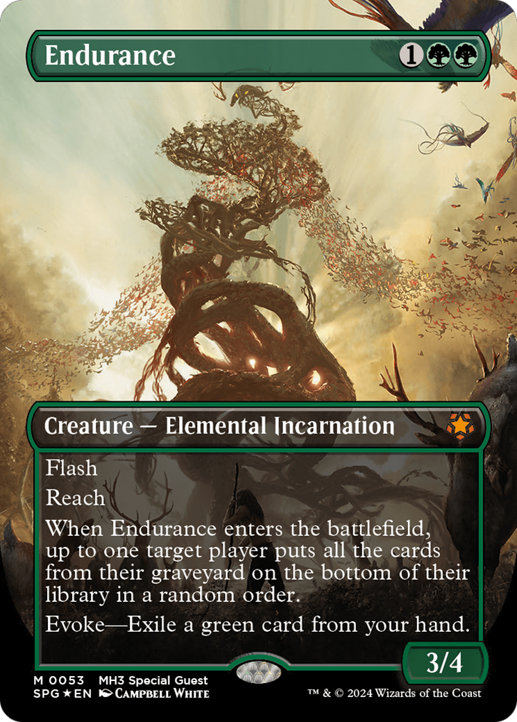 Endurance (Borderless) (Textured Foil) (053) Foil - Special Guests