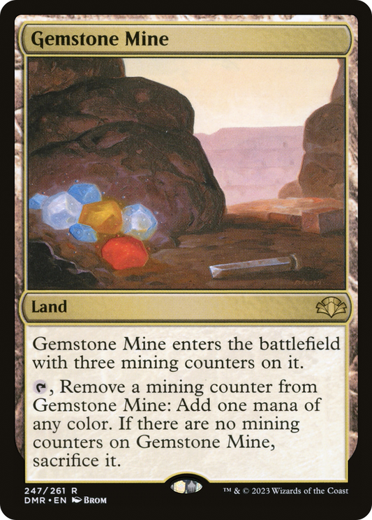 Gemstone Mine [Dominaria Remastered] Foil
