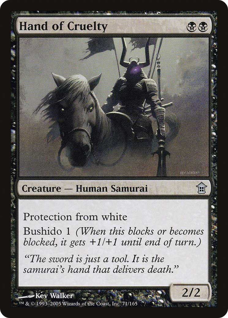 Hand of Cruelty (071) Foil - Saviors of Kamigawa