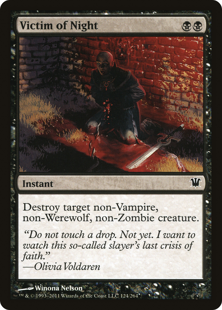 Victim of Night (124) Foil - Innistrad