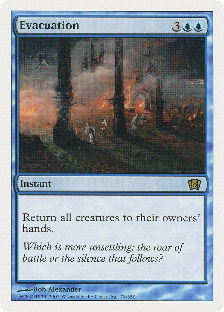 Evacuation (076) - Eighth Edition