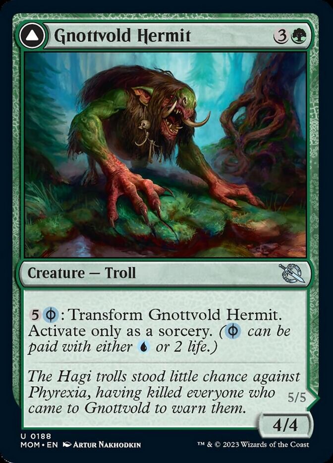 Gnottvold Hermit // Chrome Host Hulk (188) - March of the Machine