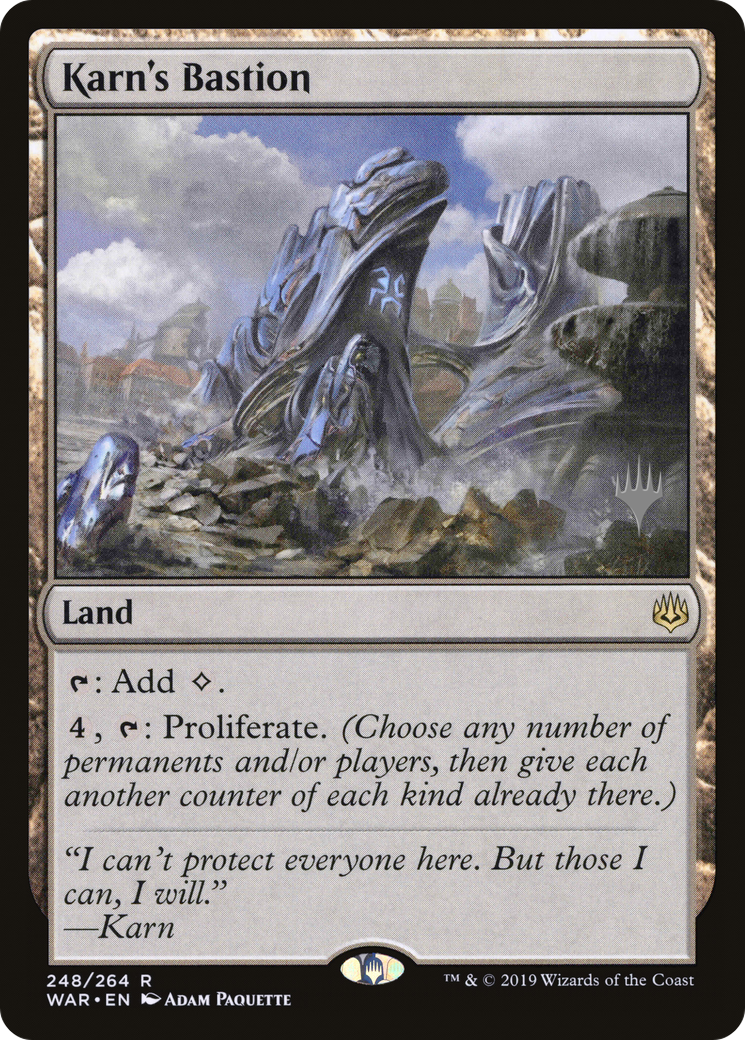 Karn's Bastion (248p) - War of the Spark Promos