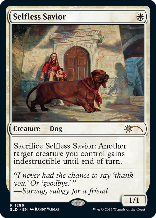 Selfless Savior (1286) Foil - Secret Lair Drop