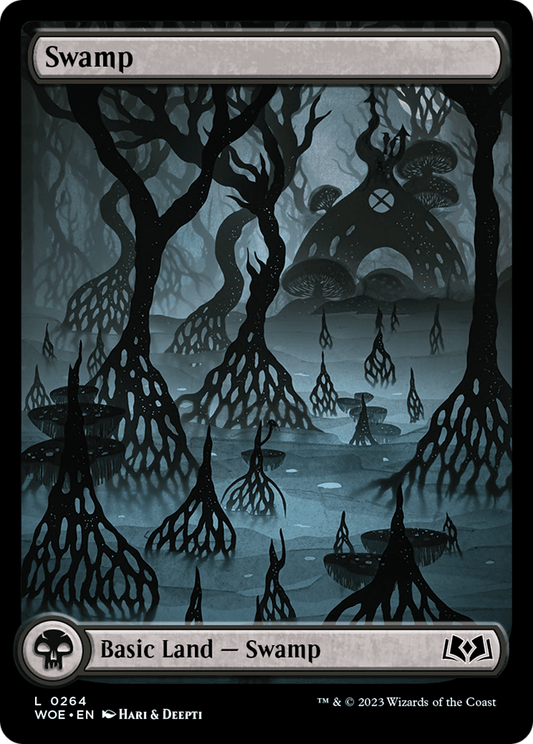 Swamp (264) - Wilds of Eldraine
