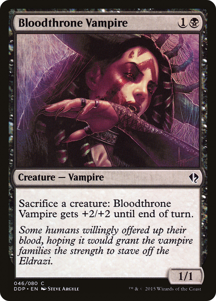 Bloodthrone Vampire (046) - Duel Decks: Zendikar vs. Eldrazi