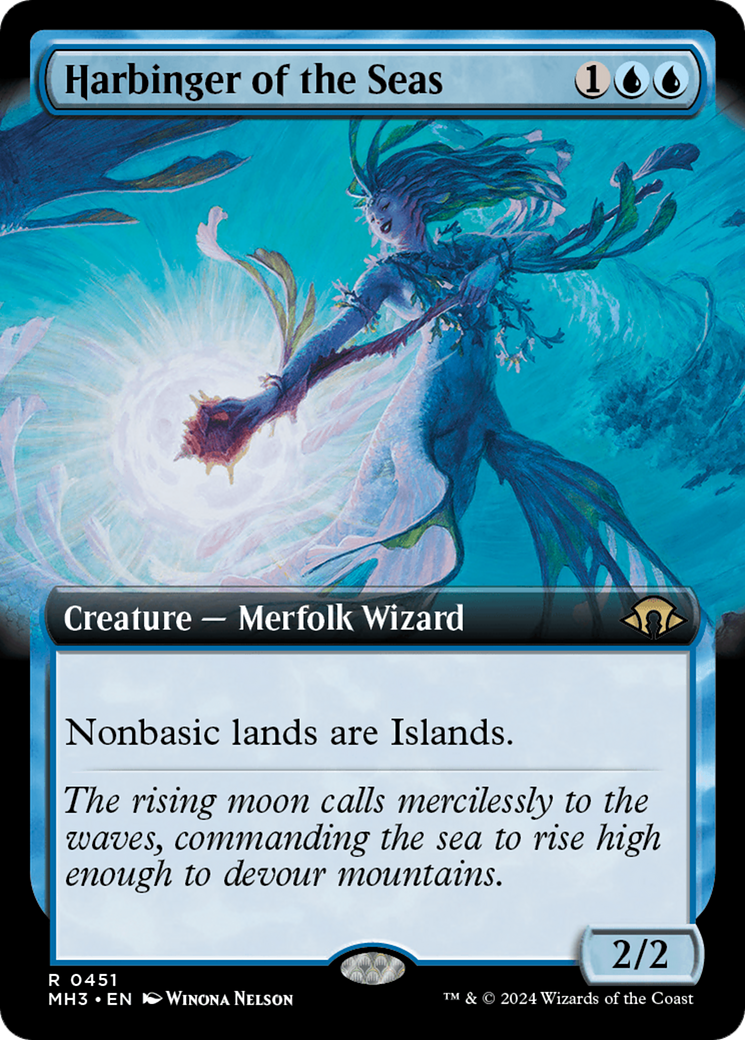Harbinger of the Seas (Extended Art) (451) Foil - Modern Horizons 3