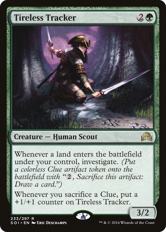 Tireless Tracker (233) - Shadows over Innistrad