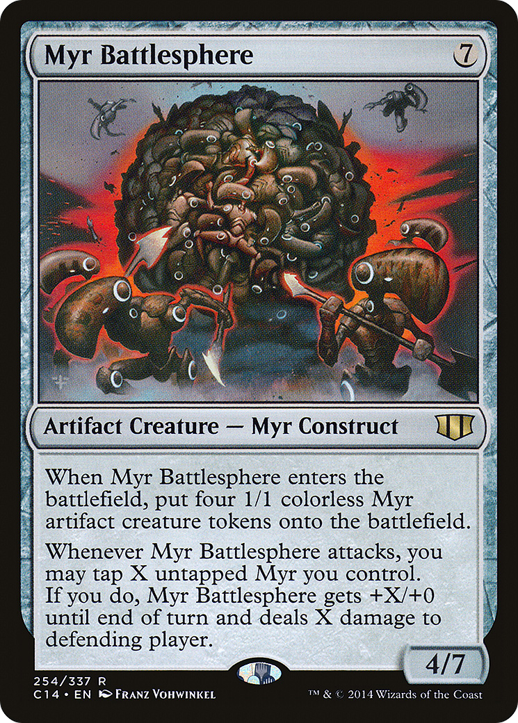 Myr Battlesphere (254) - Commander 2014