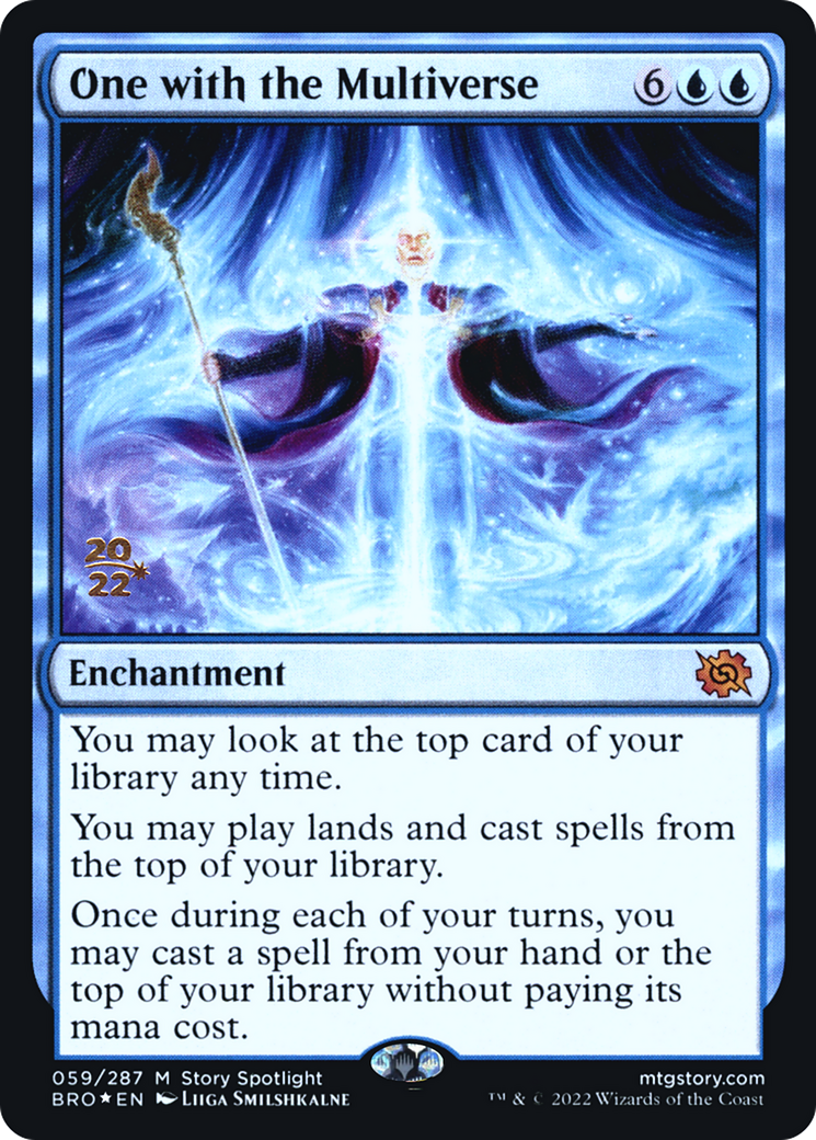 One with the Multiverse (59s) Foil - The Brothers' War Promos