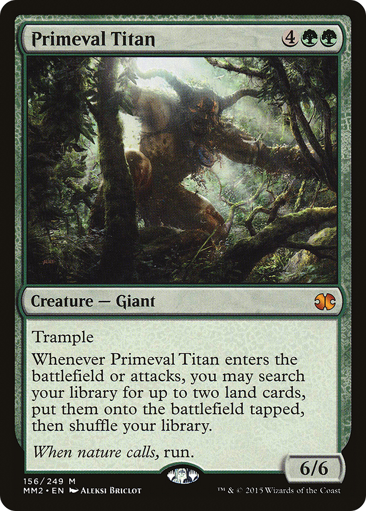 Primeval Titan (156) - Modern Masters 2015