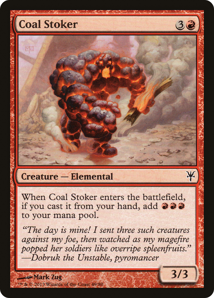 Coal Stoker (049) - Duel Decks: Sorin vs. Tibalt