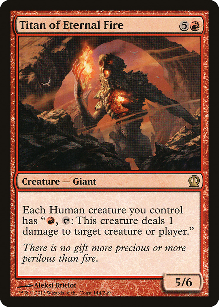 Titan of Eternal Fire (144) - Theros