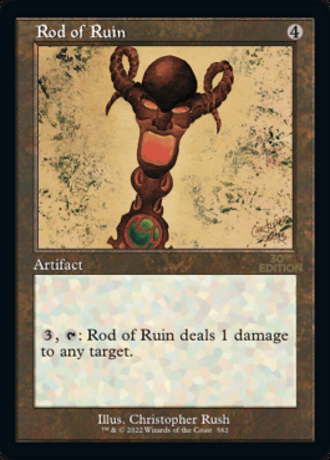Rod of Ruin (Retro) (562) - 30th Anniversary Edition