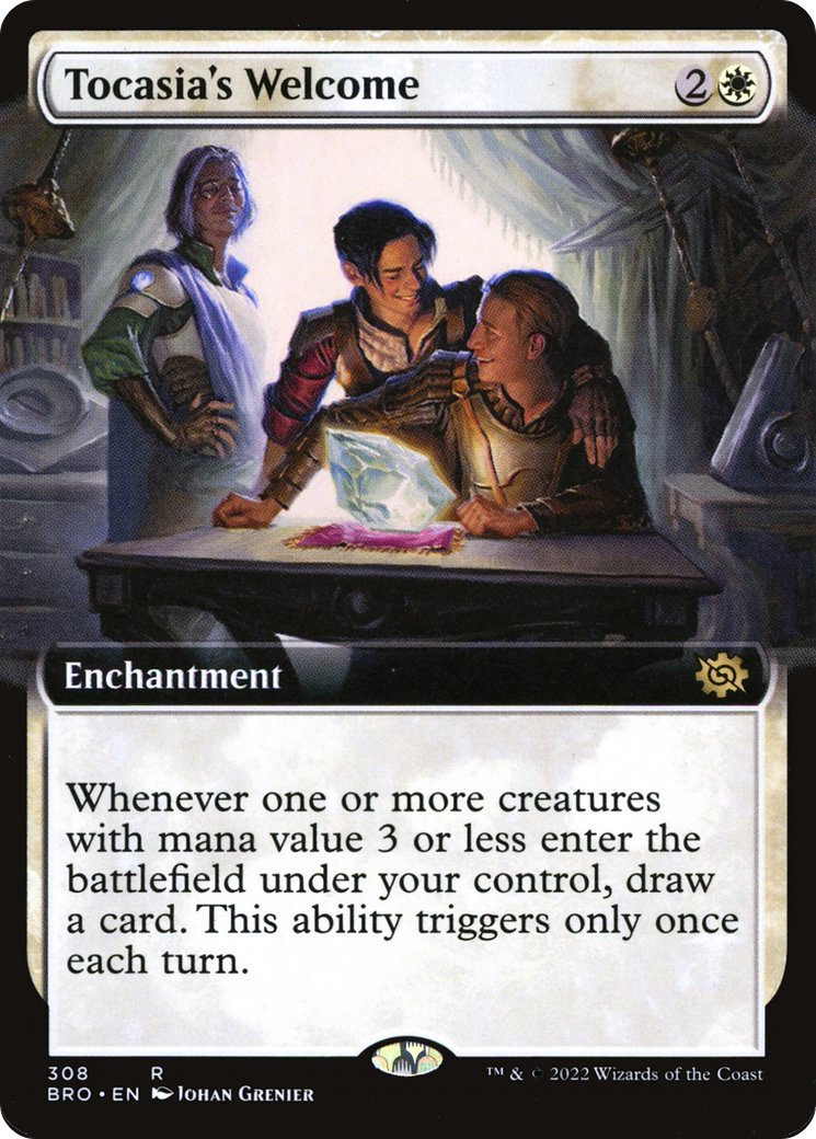 Tocasia's Welcome (Extended Art) (308) Foil - The Brothers' War