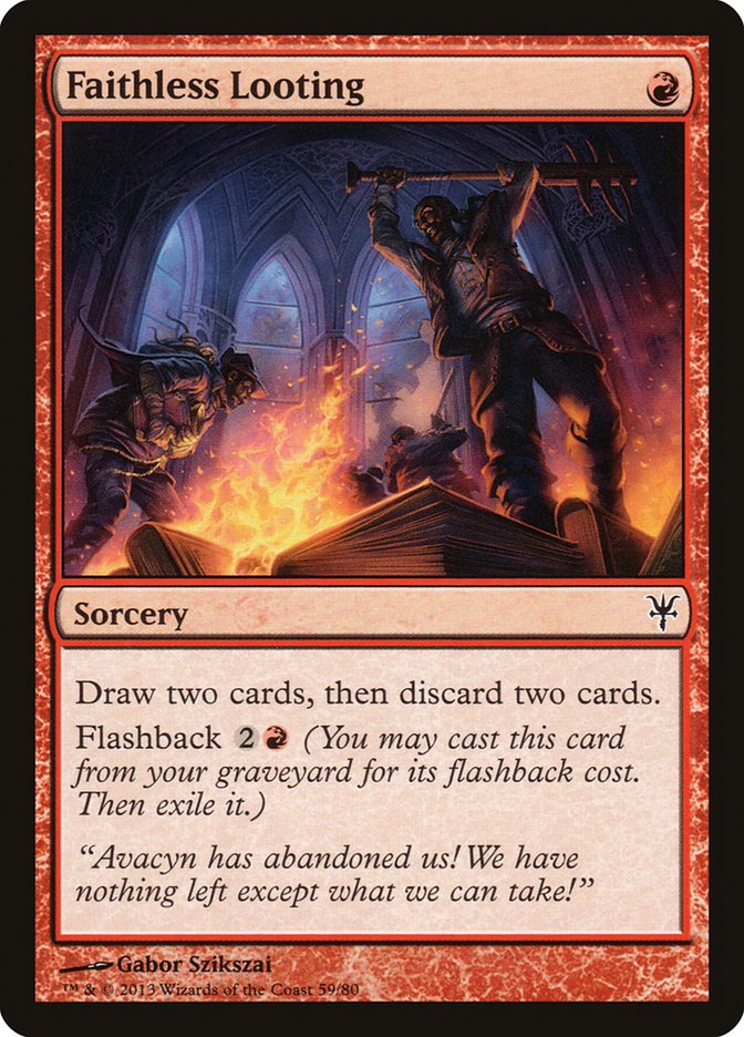Faithless Looting (059) - Duel Decks: Sorin vs. Tibalt