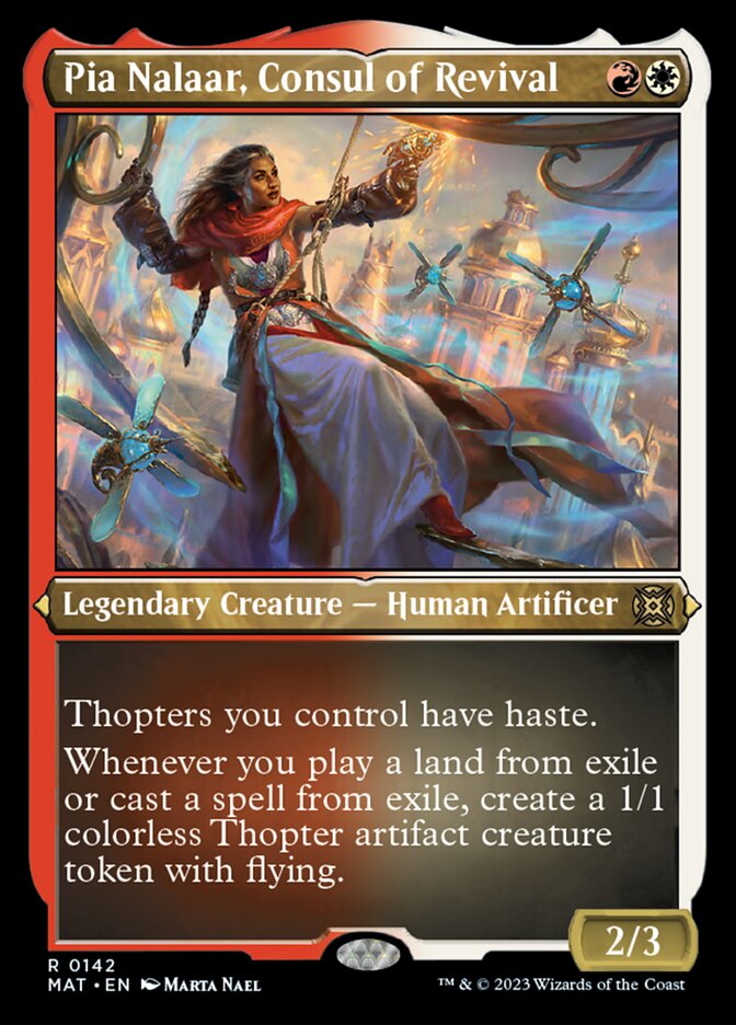 Pia Nalaar, Consul of Revival (142) Etched - March of the Machine: The Aftermath