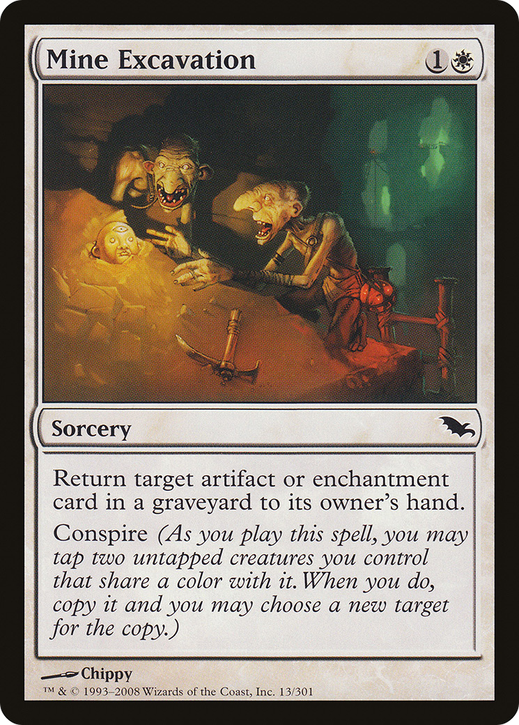 Mine Excavation (013) Foil - Shadowmoor