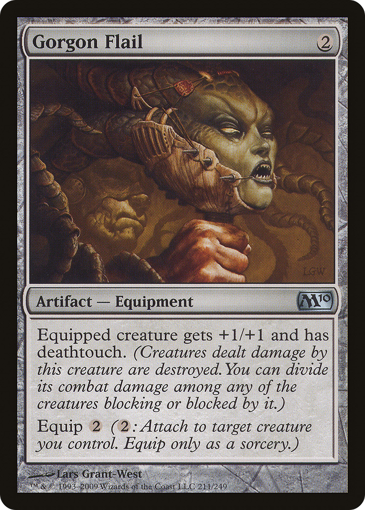 Gorgon Flail (211) Foil - Magic 2010