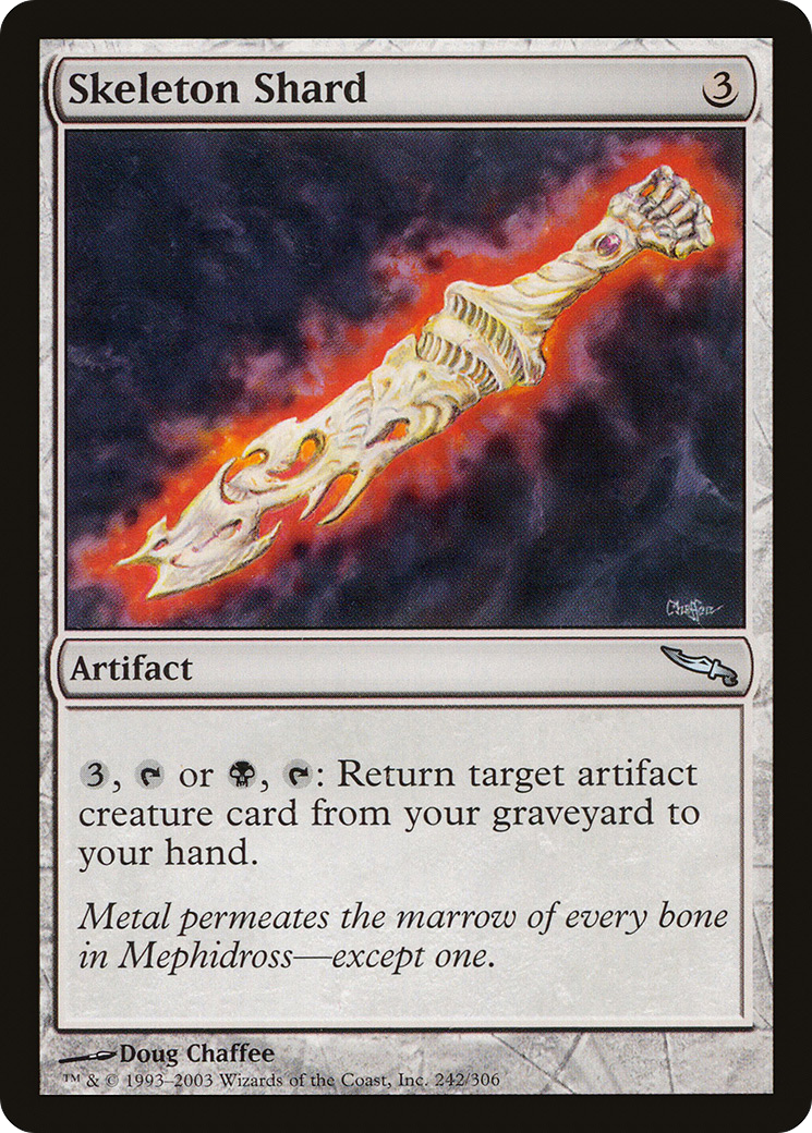 Skeleton Shard [Mirrodin] | Silver Goblin