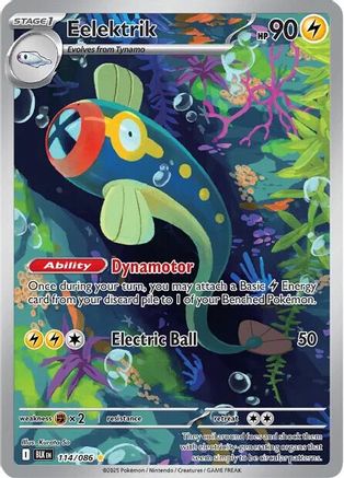 Eelektrik (114) Holofoil - Black Bolt