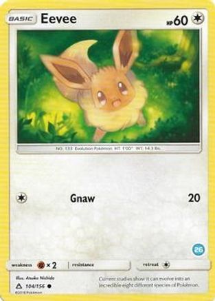 Eevee (104) - Trainer Kit: Alolan Sandslash & Alolan Ninetales