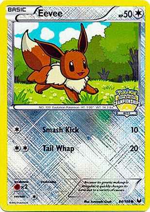 Eevee (City Championships) (84) Reverse Holofoil - Dark Explorers