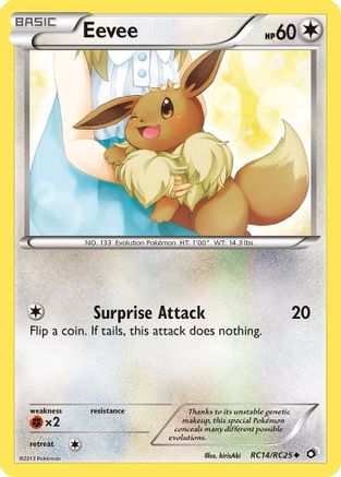 Eevee (RC14) (Radiant Collection) Holofoil - Legendary Treasures