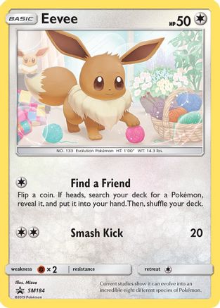 Eevee (SM184) Holofoil - Black Star Promos