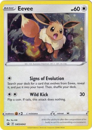 Eevee (SWSH042) Holofoil - Black Star Promos