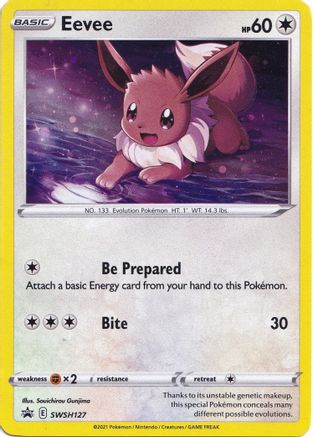 Eevee (SWSH127) Holofoil - Black Star Promos
