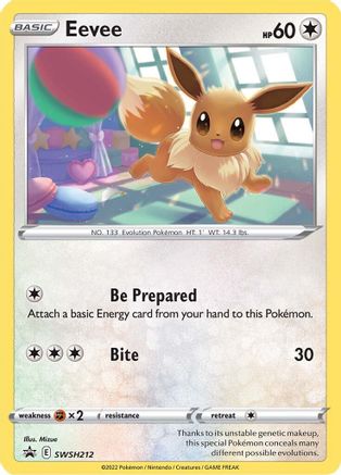 Eevee (SWSH212) Holofoil - Black Star Promos