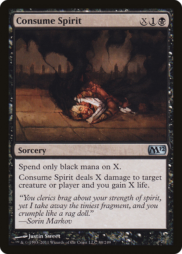 Consume Spirit (088) Foil - Magic 2012