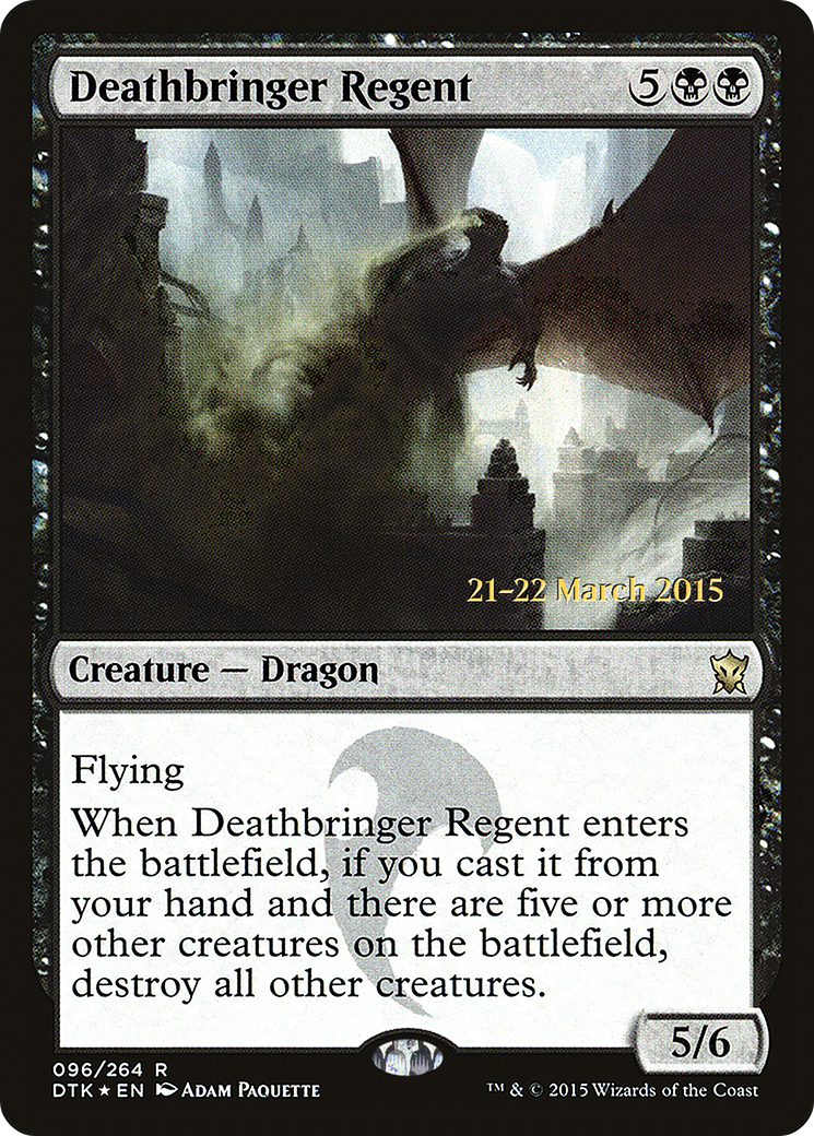 Deathbringer Regent (096) Foil - Dragons of Tarkir Promos