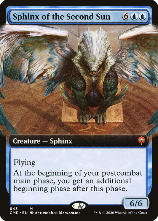 Sphinx of the Second Sun (Extended Art) (643) - Commander Legends