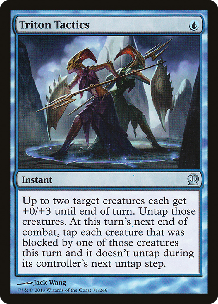 Triton Tactics (071) Foil - Theros