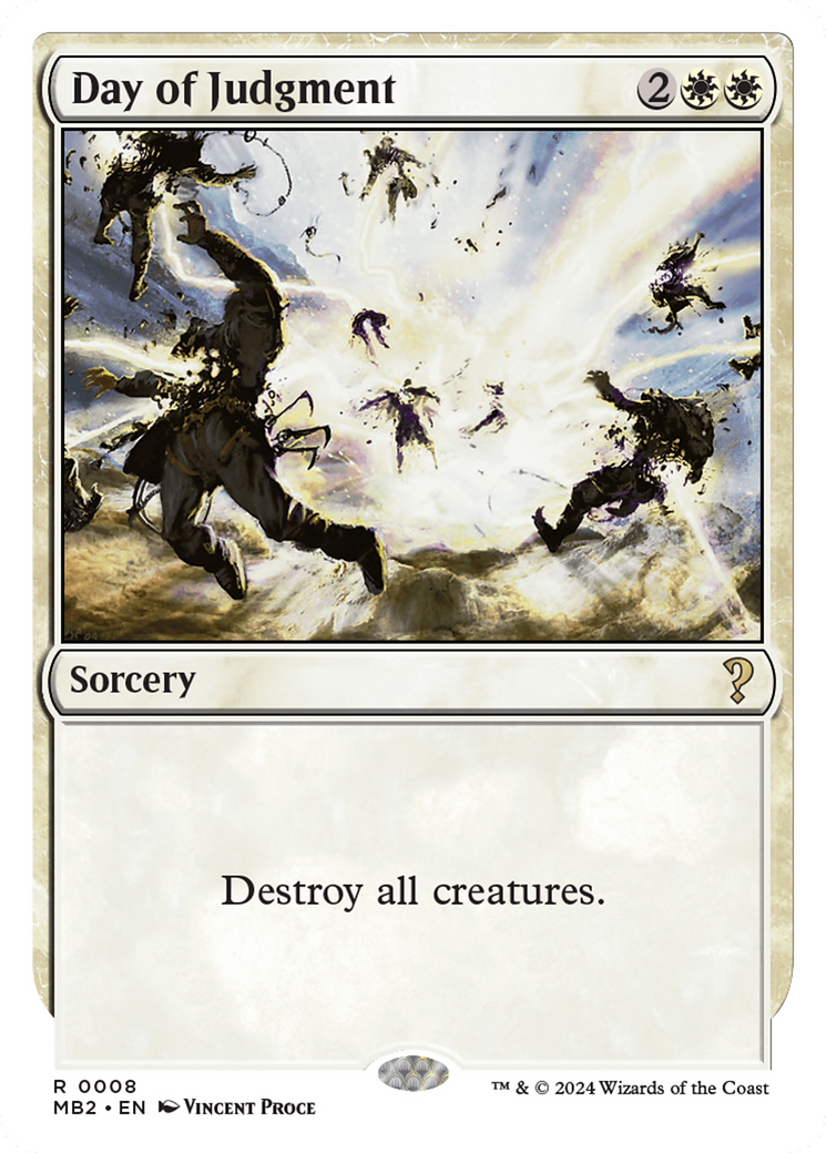 Day of Judgment (White Border) (008) - Mystery Booster 2