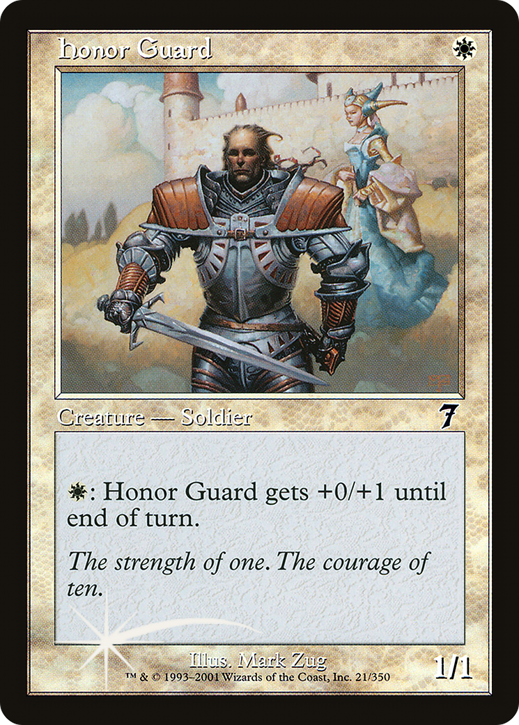 Honor Guard (021) - Seventh Edition