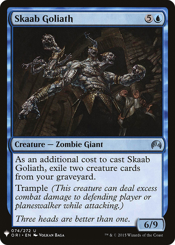 Skaab Goliath (ORI-74) - The List
