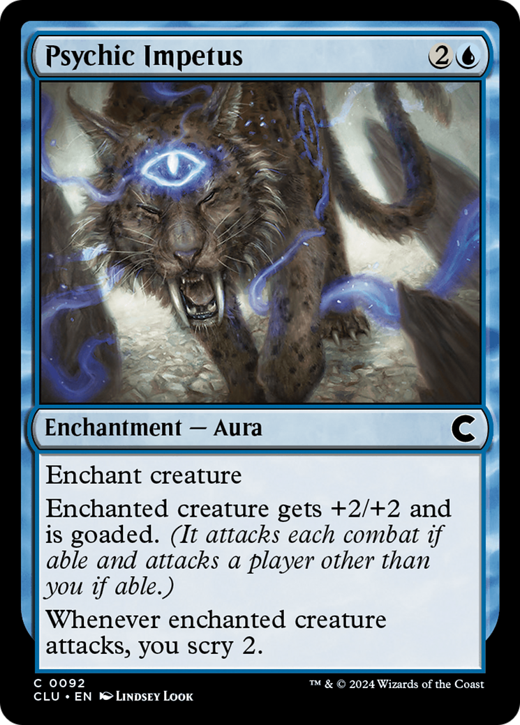 Psychic Impetus (092) - Ravnica: Clue Edition
