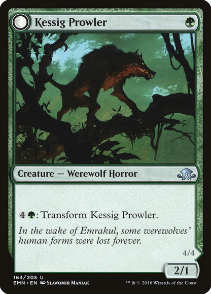 Kessig Prowler (163) Foil - Eldritch Moon