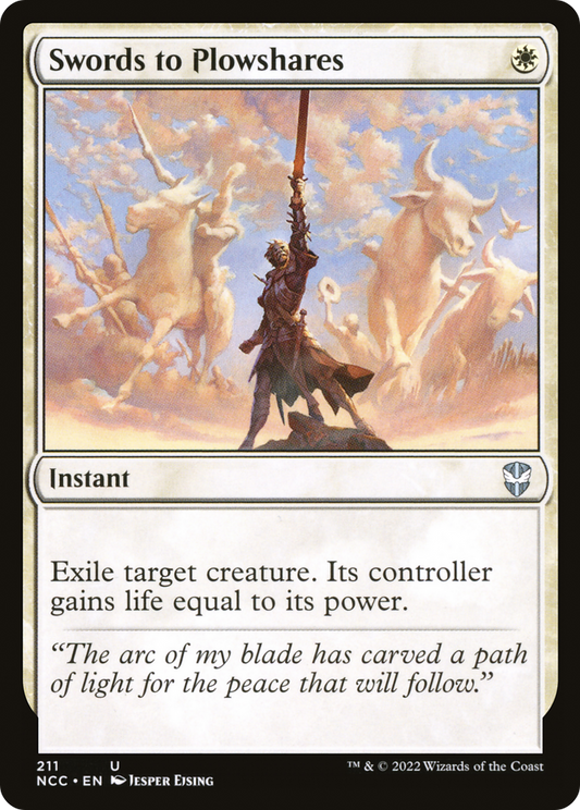 Swords to Plowshares (211) - New Capenna Commander
