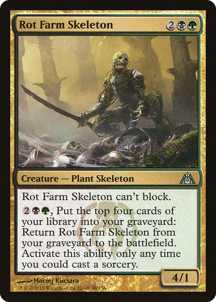 Rot Farm Skeleton (098) - Dragon's Maze