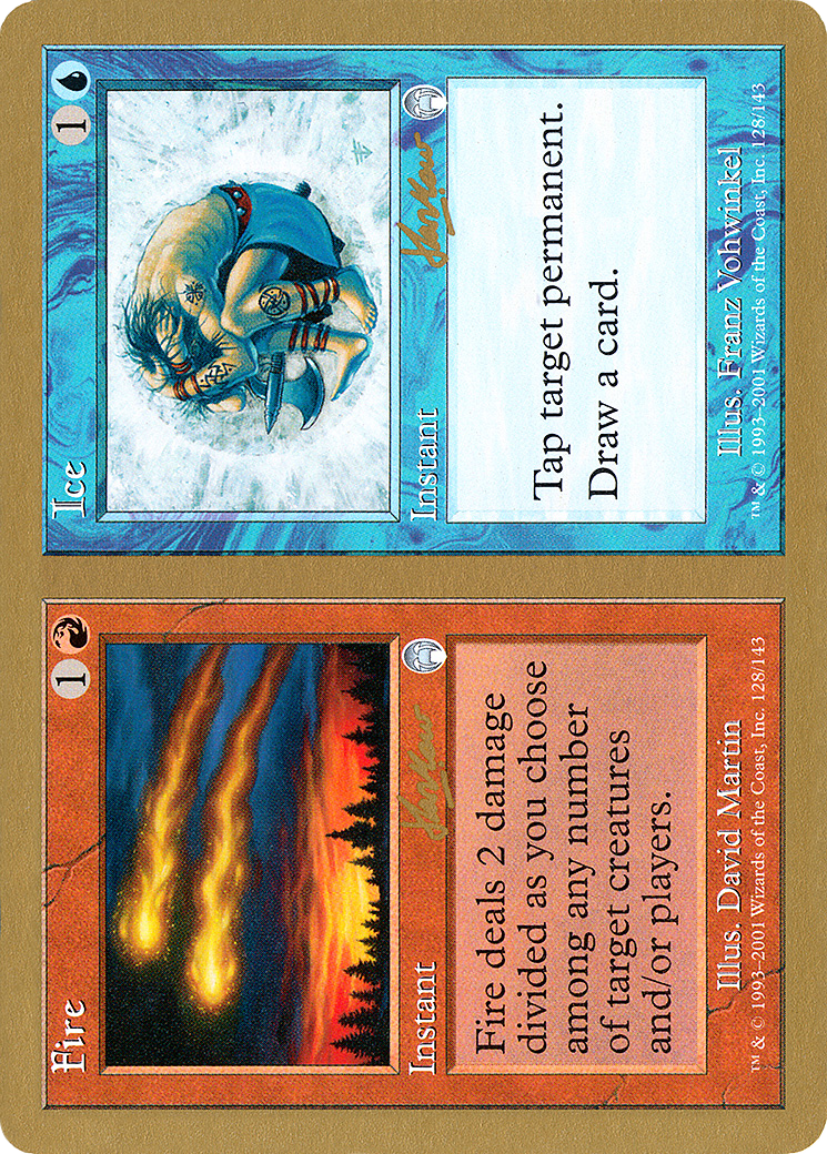Fire // Ice (Retro) (shh128) - World Championship Decks 2002