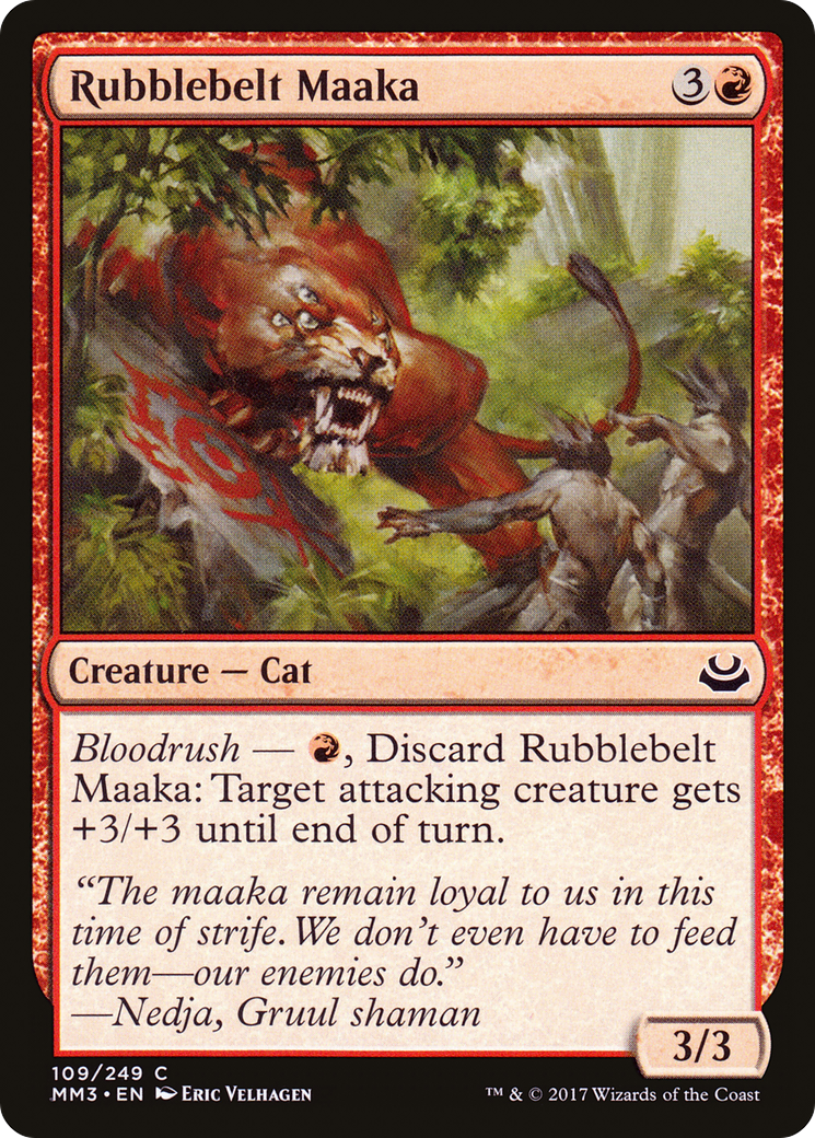 Rubblebelt Maaka (109) - Modern Masters 2017